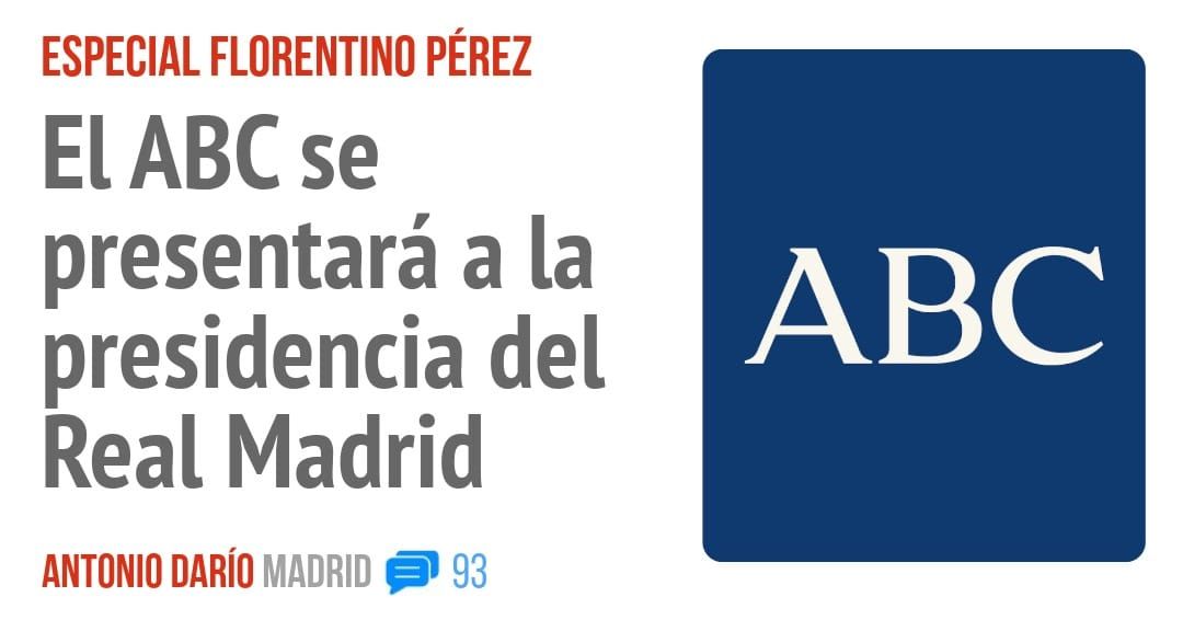 ESPECIAL FLORENTINO PÉREZ. presentará a la presidencia del Real Madrid