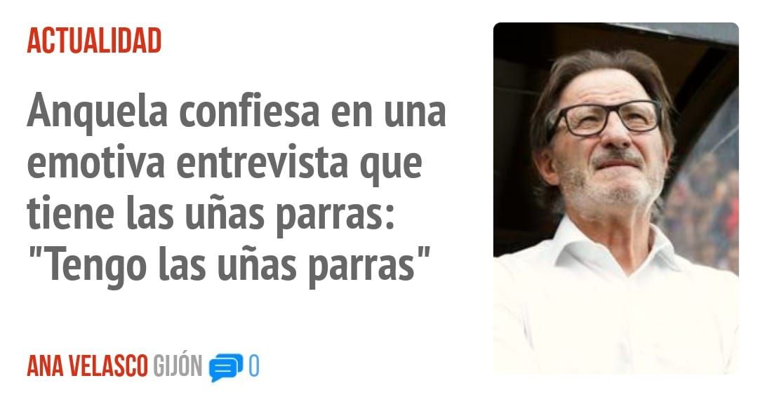 ACTUALIDAD. Anquela confiesa en una emotiva entrevista que tiene las uñas parras: "Tengo las uñas parras"
