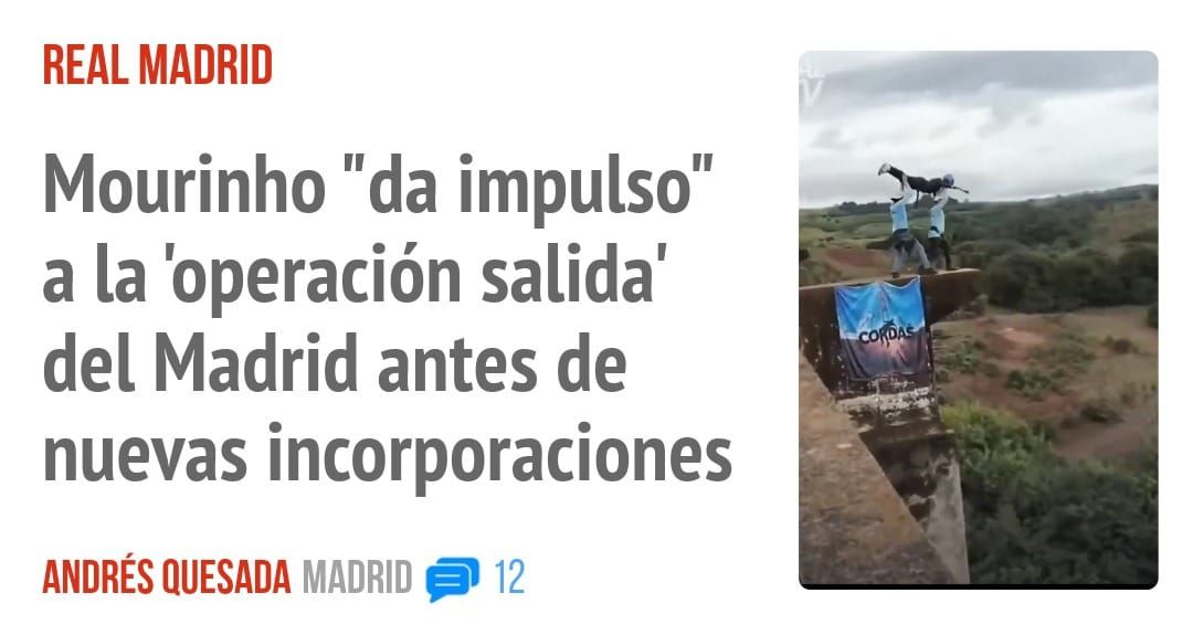 REAL MADRID. Mourinho "da impulso" a la 'operación salida' del Madrid antes de nuevas incorporaciones
