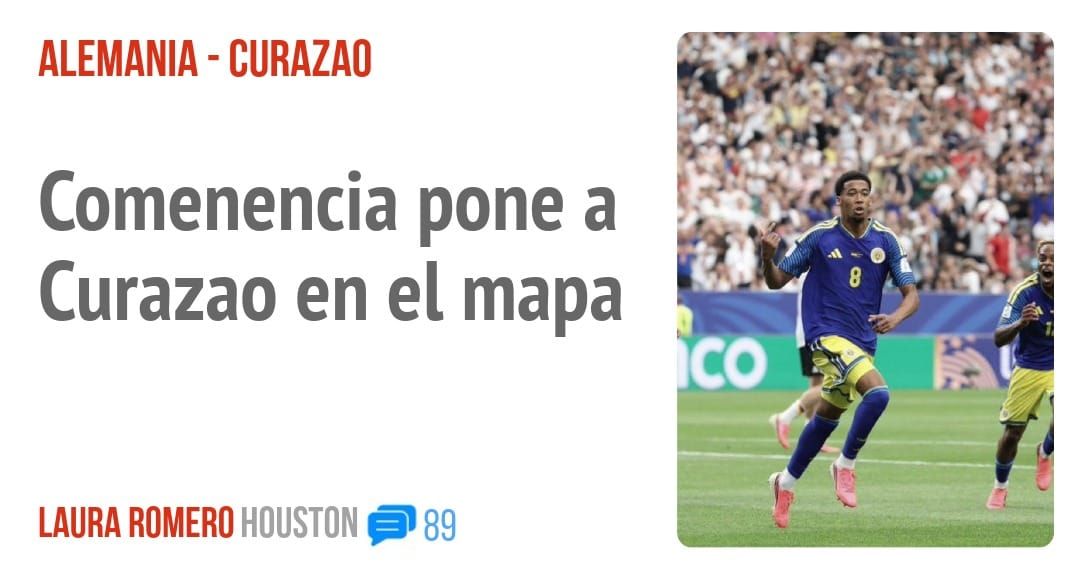 ALEMANIA - CURAZAO. Comenencia pone a Curazao en el mapa