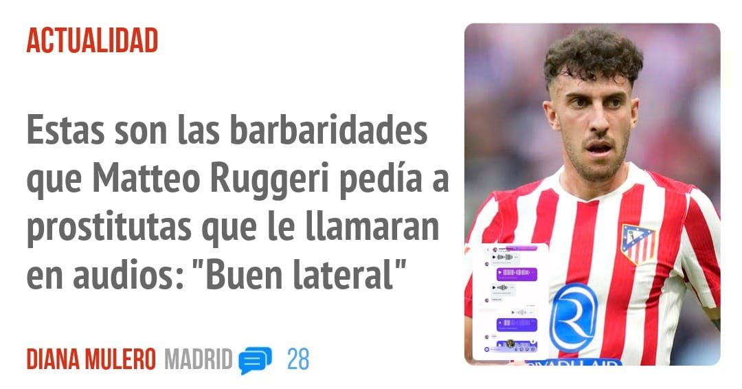 ACTUALIDAD. Estas son las barbaridades que Matteo Ruggeri pedía a prostitutas que le llamaran en audios: "Buen lateral"