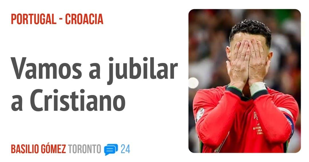 PORTUGAL - CROACIA. Vamos a jubilar a Cristiano