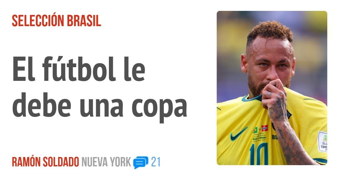 SELECCIÓN BRASIL. El fútbol le debe una copa