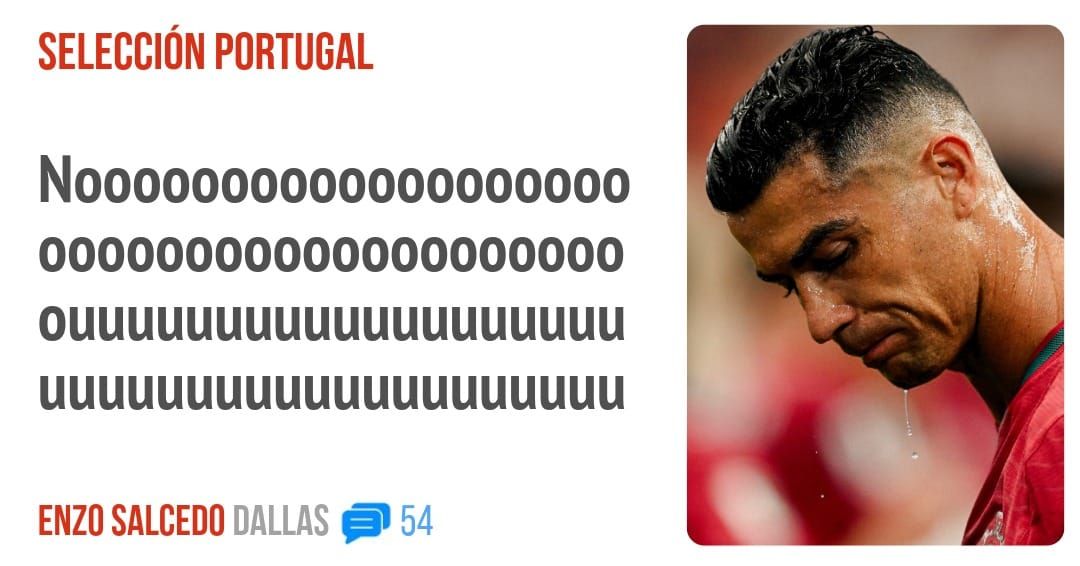 SELECCIÓN PORTUGAL. Nooooooooooooooooooo oooooooooooooooooooo ouuuuuuuuuuuuuuuuuuu uuuuuuuuuuuuuuuuuuuu