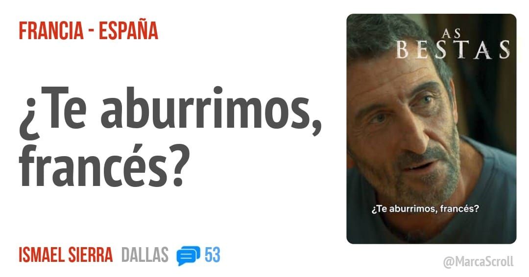 FRANCIA - ESPAÑA. ¿Te aburrimos, francés?