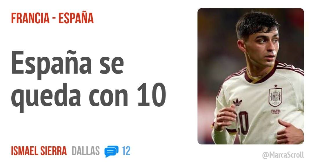 FRANCIA - ESPAÑA. España se queda con 10
