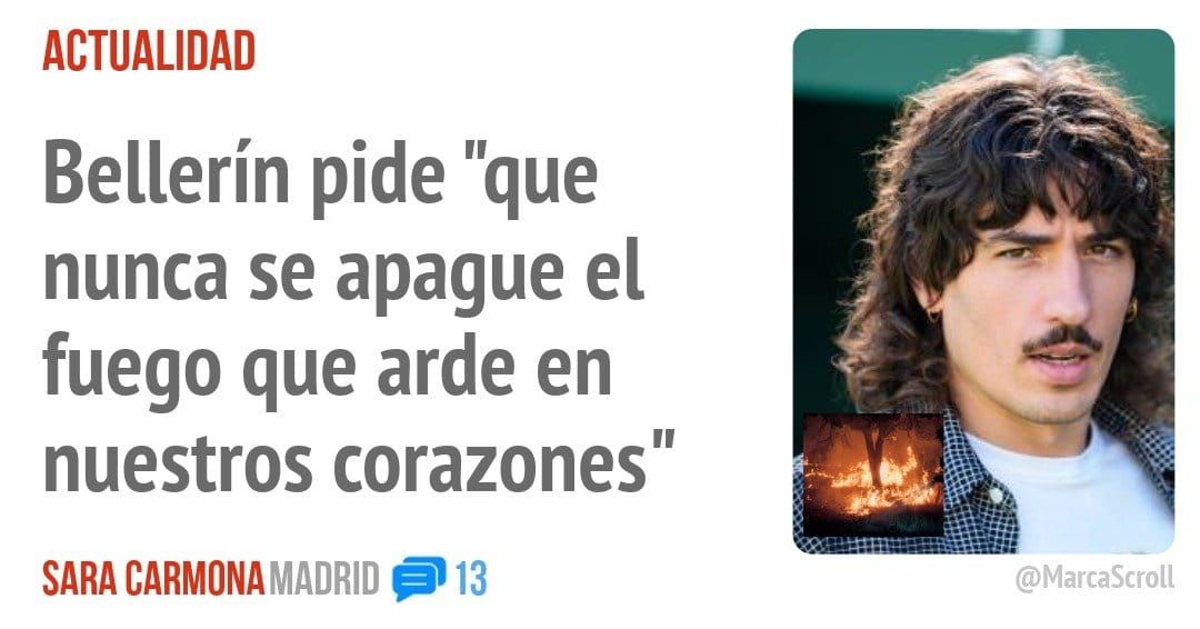 ACTUALIDAD. Bellerín pide "que nunca se apague el fuego que arde en nuestros corazones"