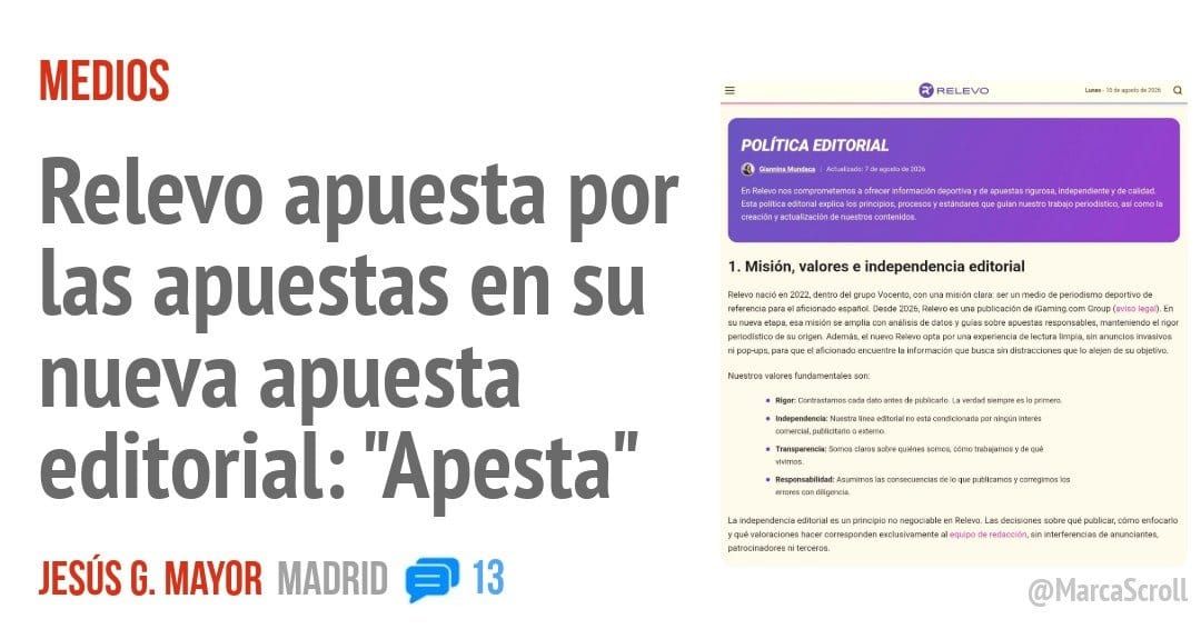 MEDIOS. las apuestas en su nueva apuesta editorial: "Apesta"