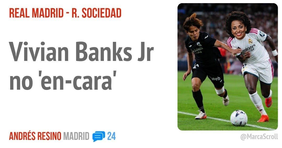 REAL MADRID - R. SOCIEDAD. Vivian Banks Jr no 'en-cara'