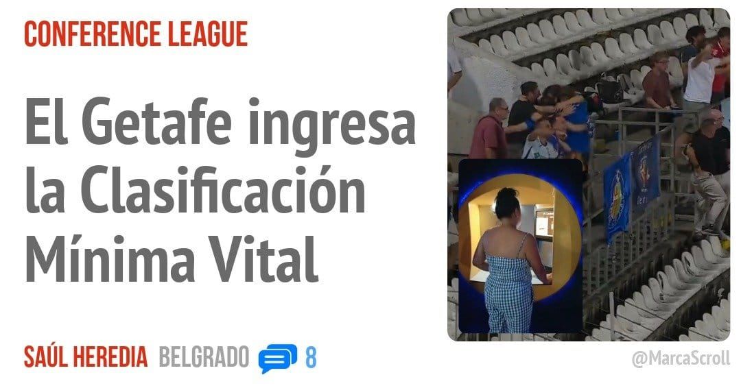 CONFERENCE LEAGUE. El Getafe ingresa la Clasificación Mínima Vital