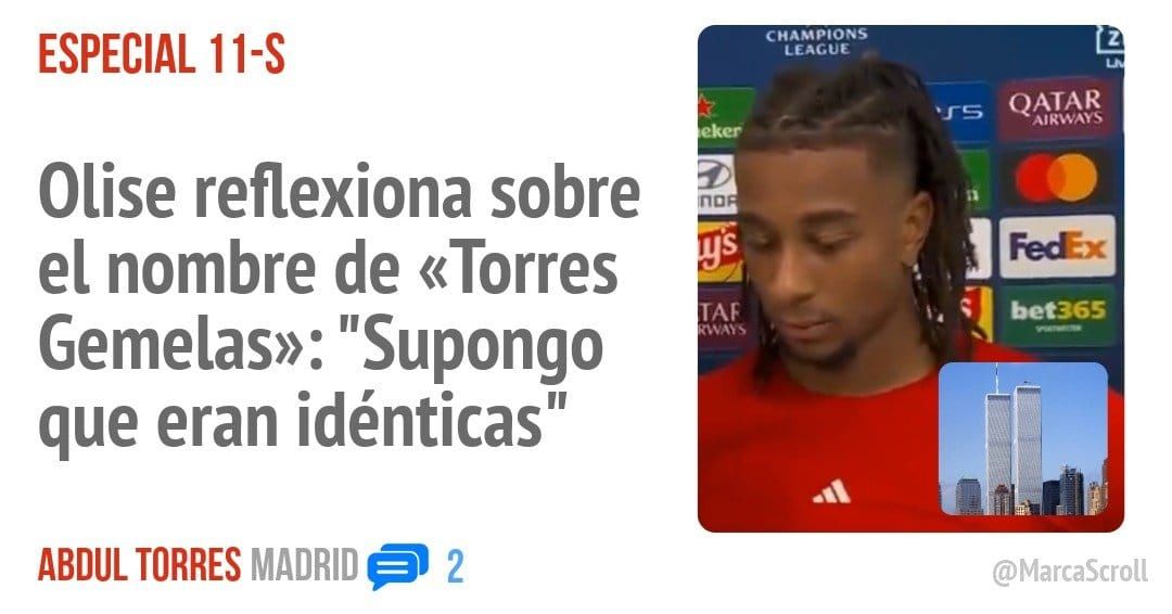 ESPECIAL 11-S. Clise reflexiona sobre el nombre de «Torres Gemelas»: "Supongo que eran idénticas"