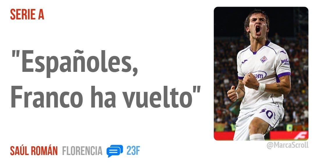 SERIE A. "Españoles, Franco ha vuelto"