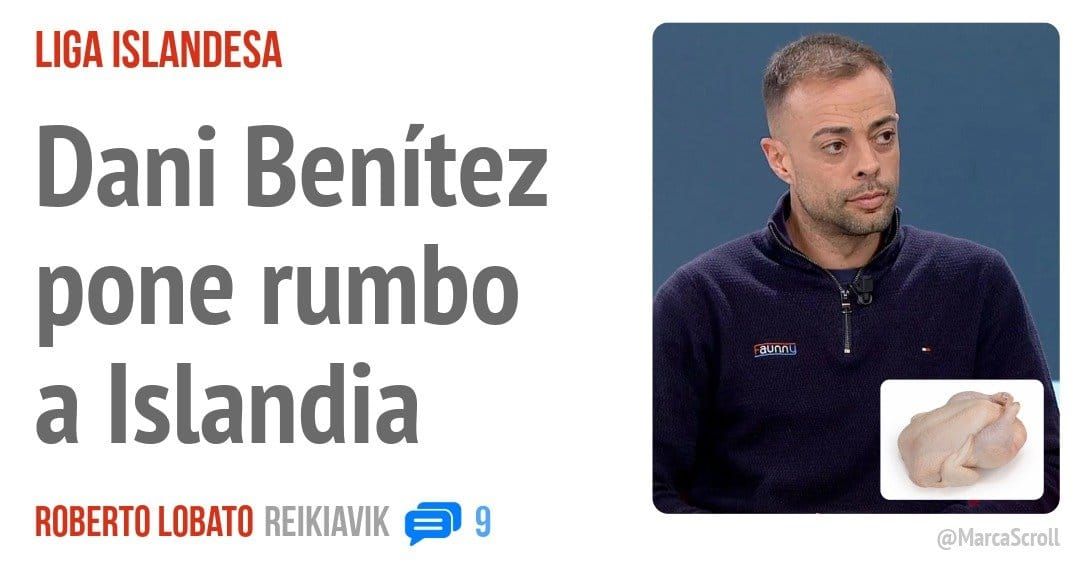 LIGA ISLANDESA. Dani Benítez pone rumbo a Islandia