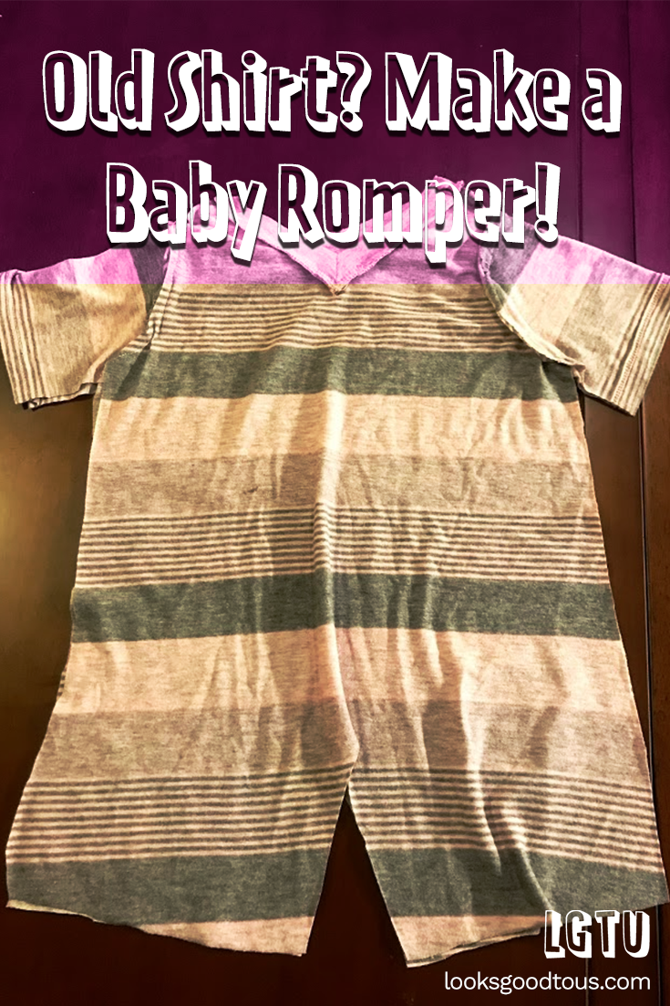 Christmas 2019: Turning an Old T-Shirt into a New Romper