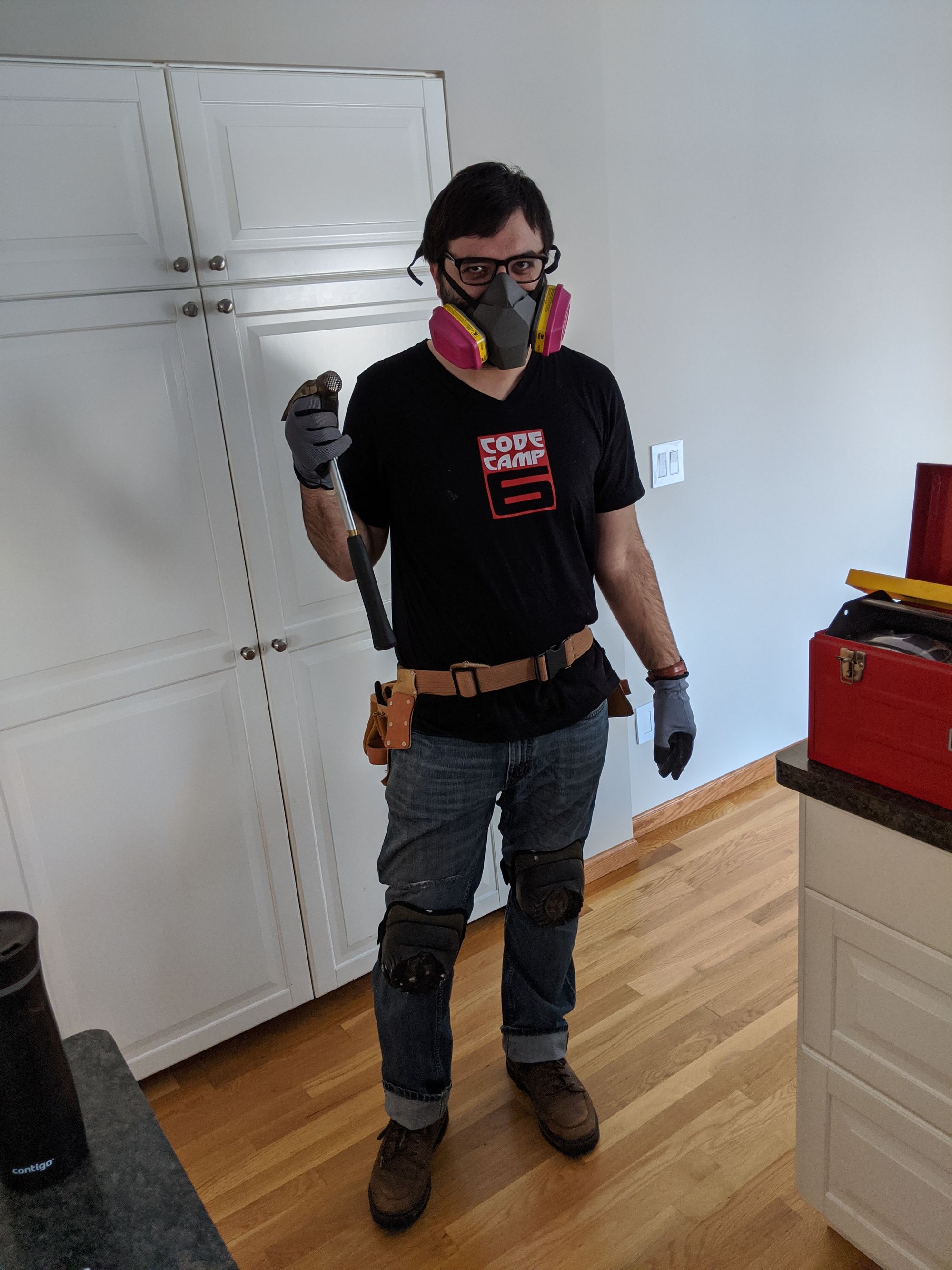 Helping to Remodel a Friend's Bathroom