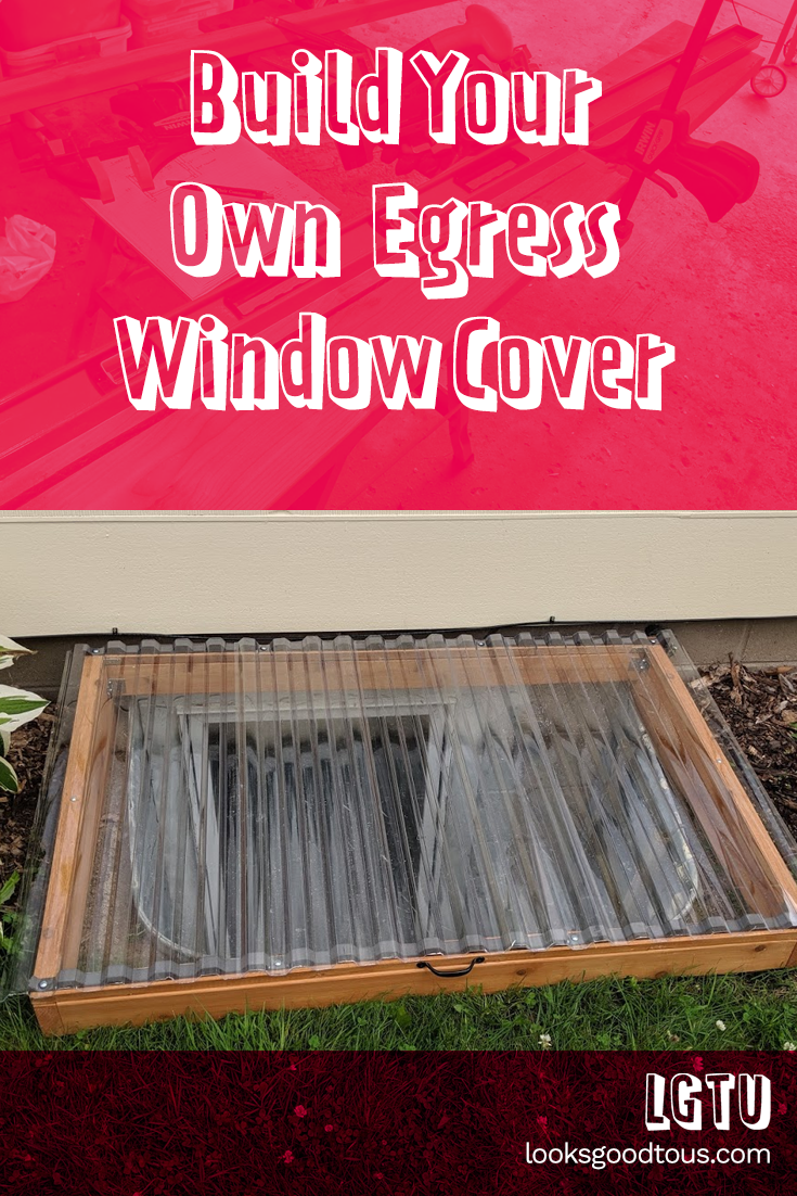 DIY Custom Framed Egress Window Cover