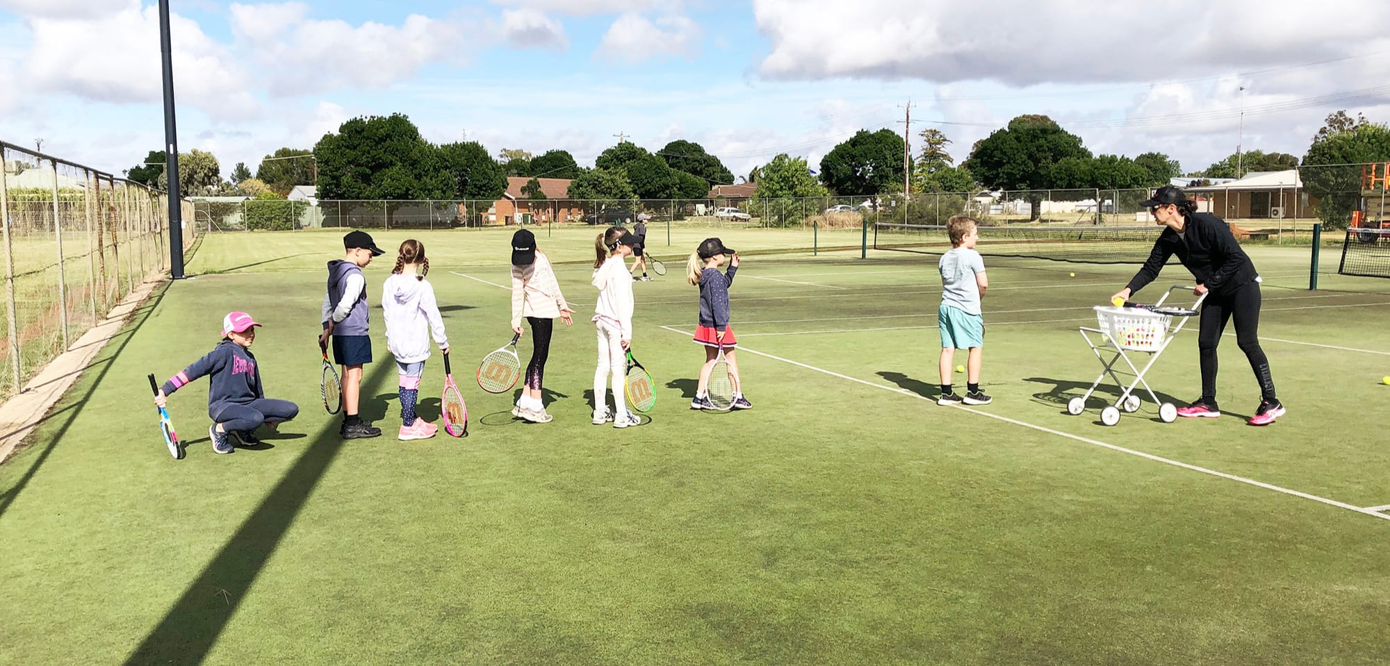 Junior Tennis Back in Full Swing!