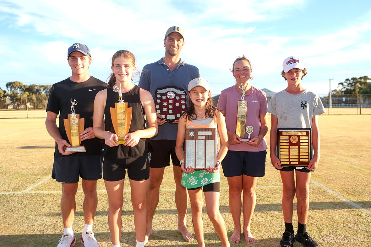 Top Turnout for Birchip Tennis: Club Championships Decided