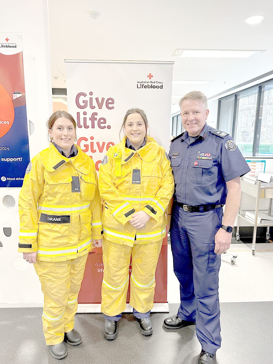 Firefighters Pump Up Donation Drive