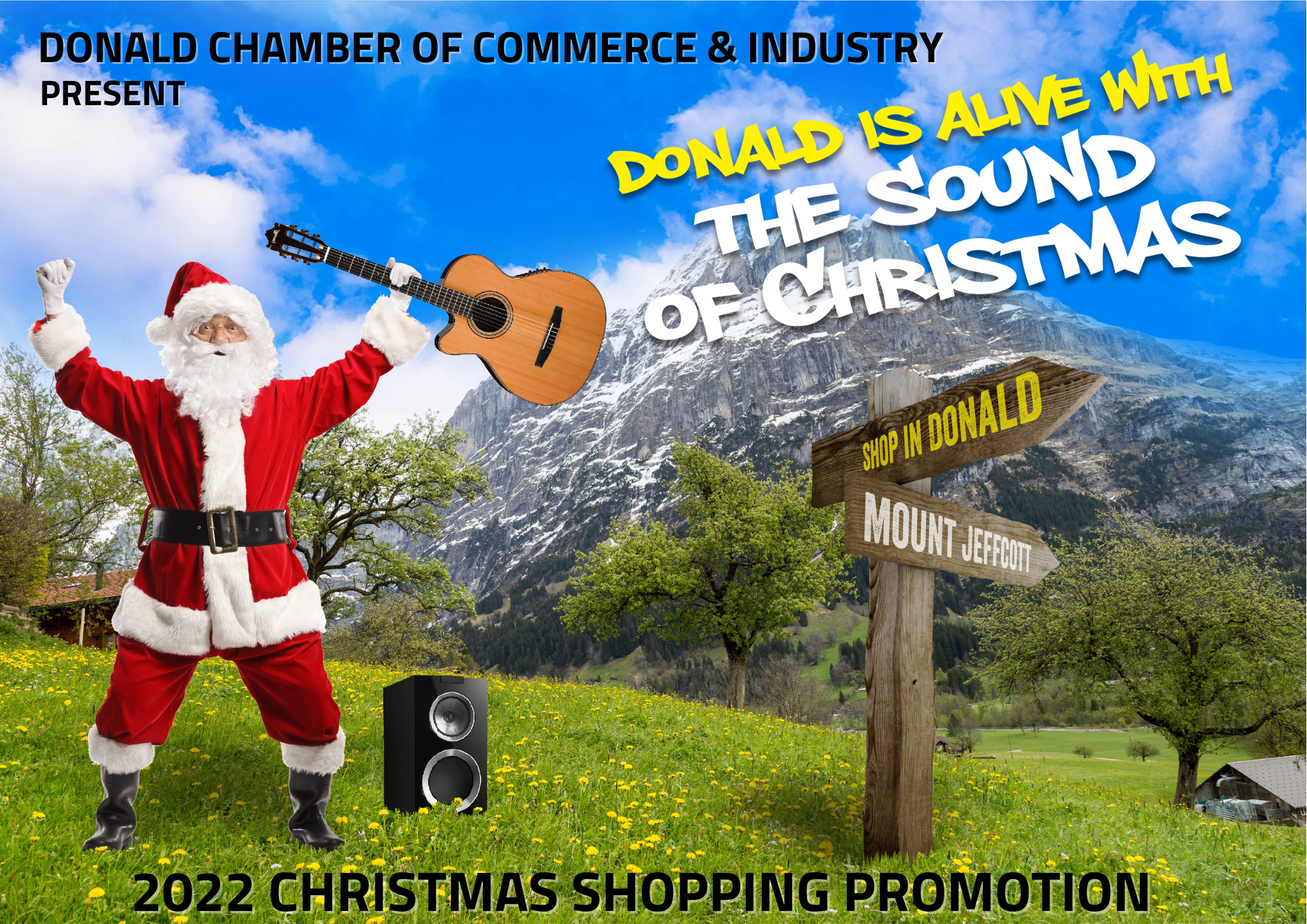 Donald Alive to the Sound of Christmas