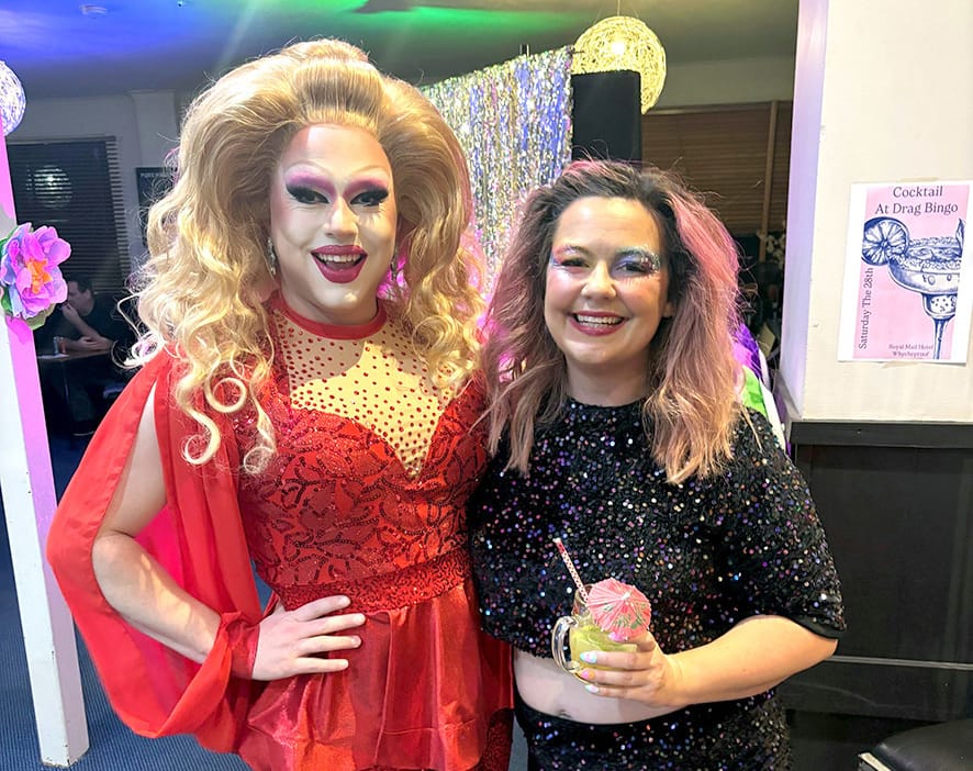 Wyche Crowd Flocks to Drag Bingo Fundraiser