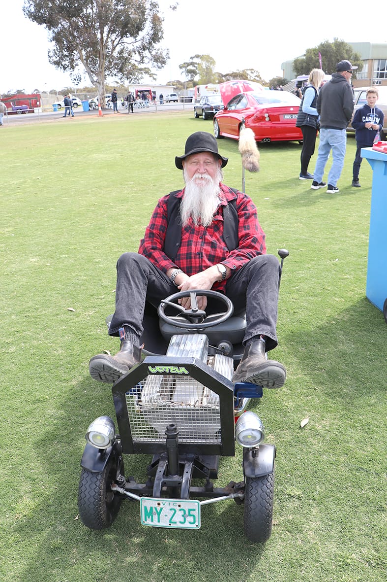 Peter Pingel in his T for 1.