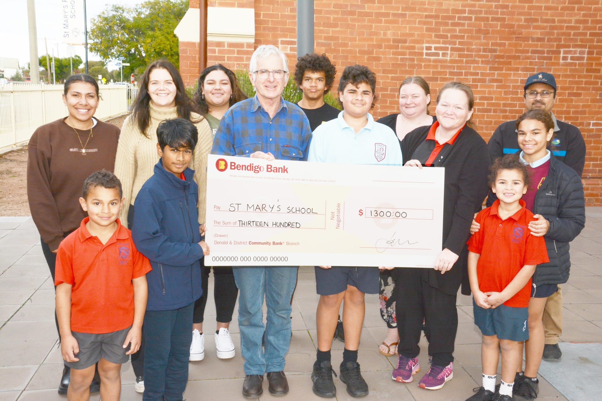 St. Mary’s Volunteers Share in Festival Reward