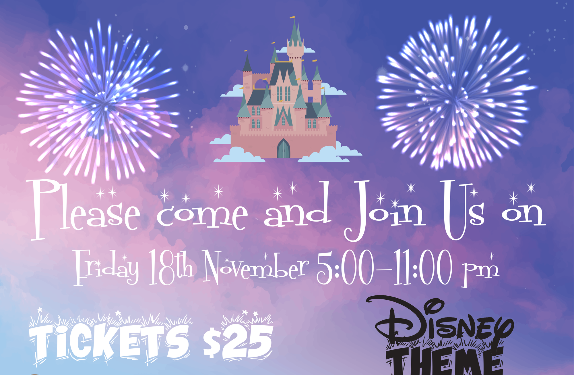 Disney Theme for Donald Shopping Night