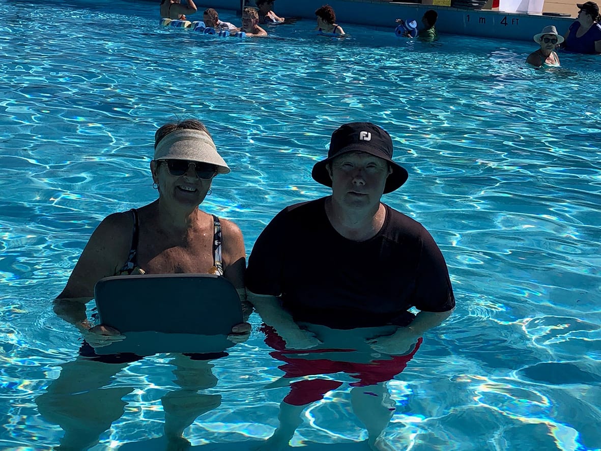 For People of All Abilities... Water Aerobics Continue