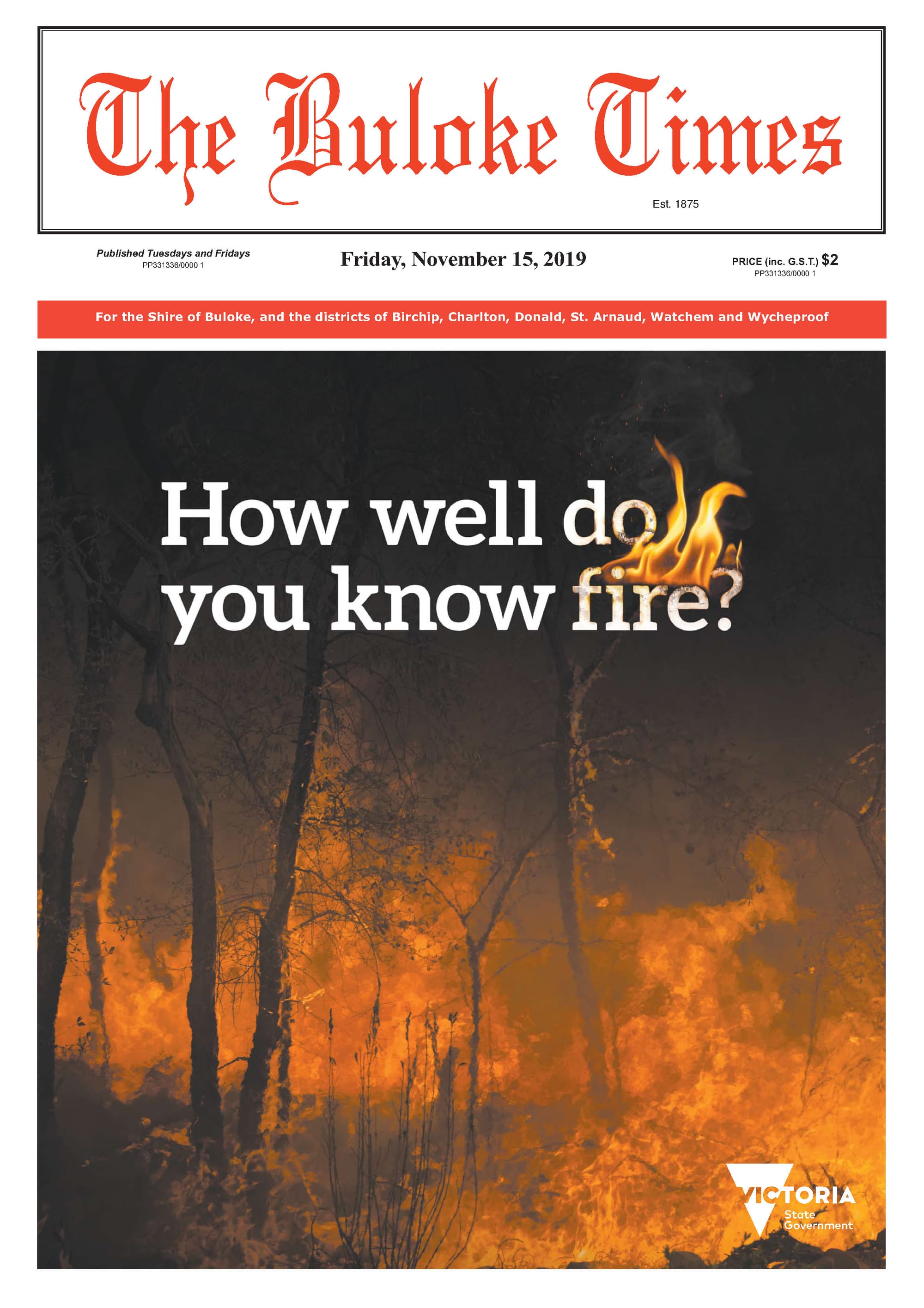Friday, November 15, 2019