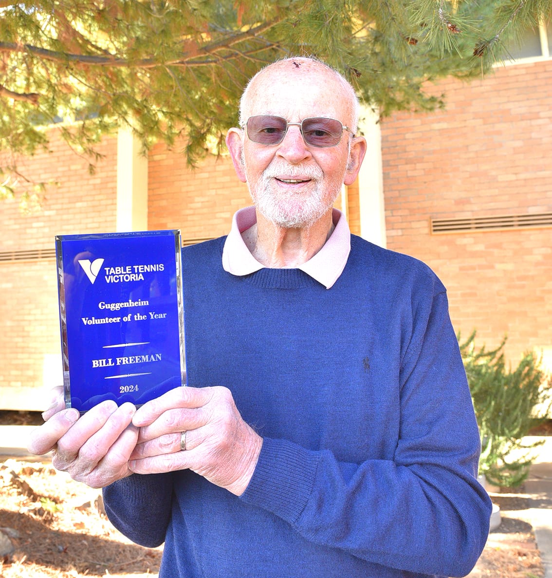 Bill’s Award Well and Truly Earned