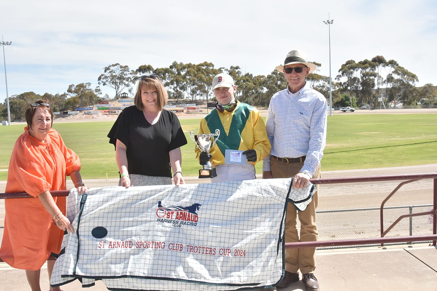 Young Bluey Wins St. Arnaud Pacing Cup