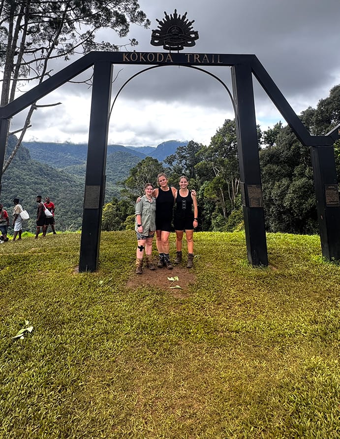 Jade Joins Students on Kokoda Trail