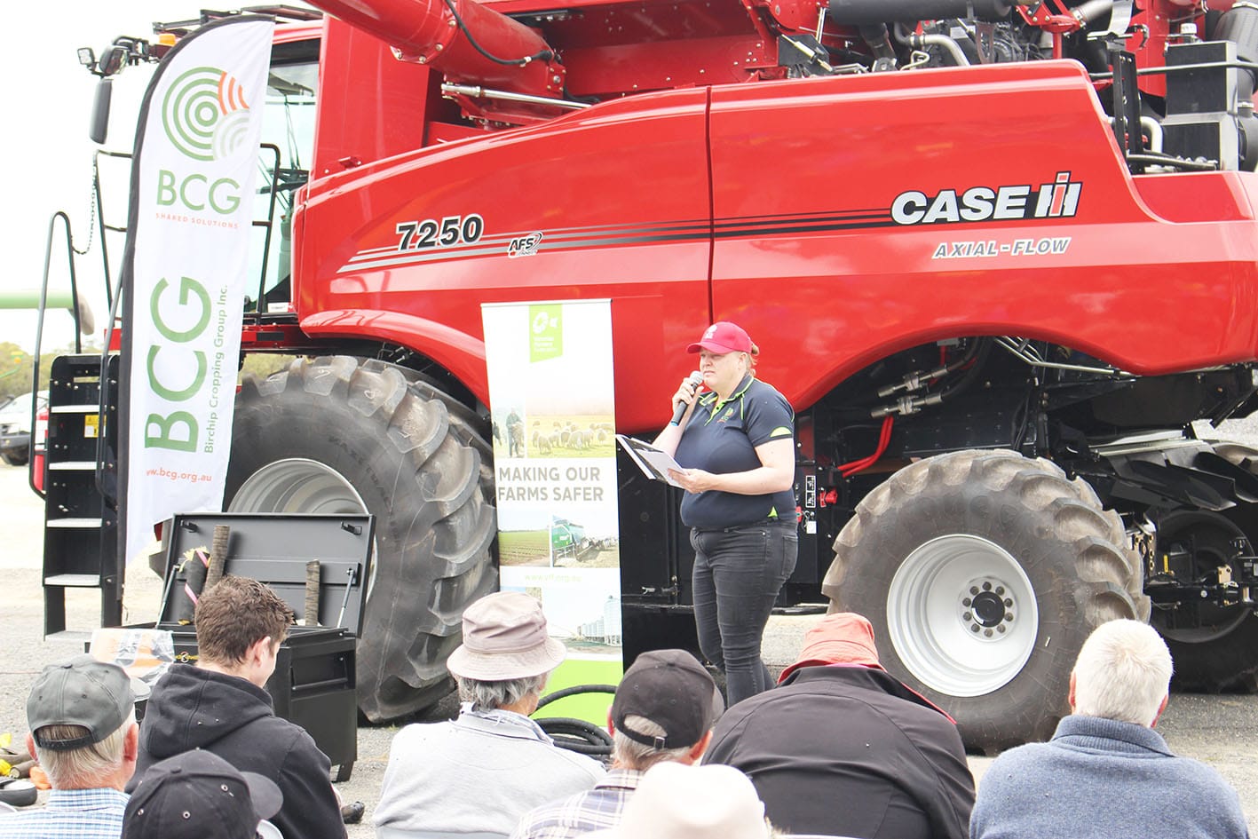 Hundreds Hear BCG Field Day Safety Message