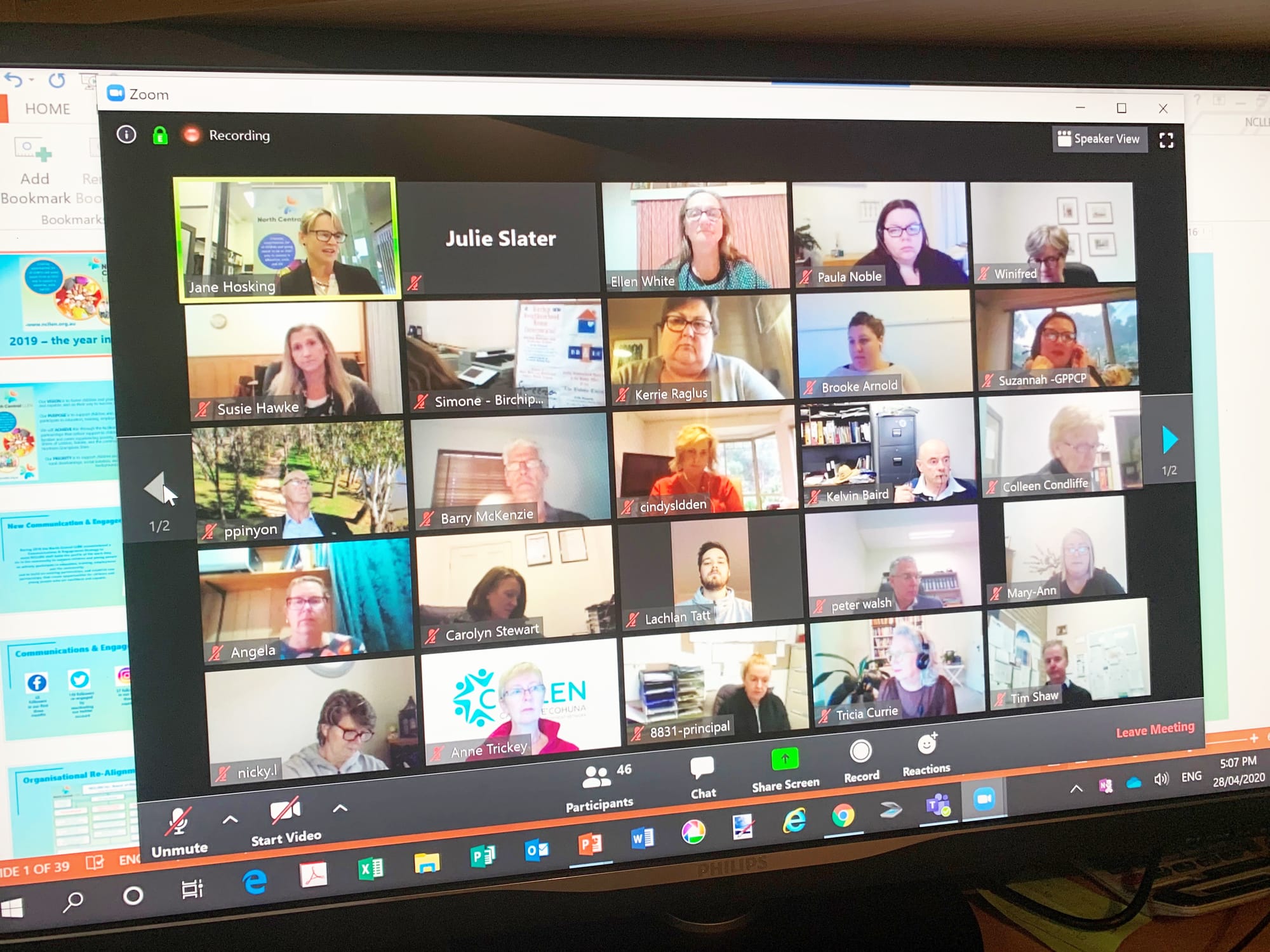 North Central LLEN Reviews a Busy Year