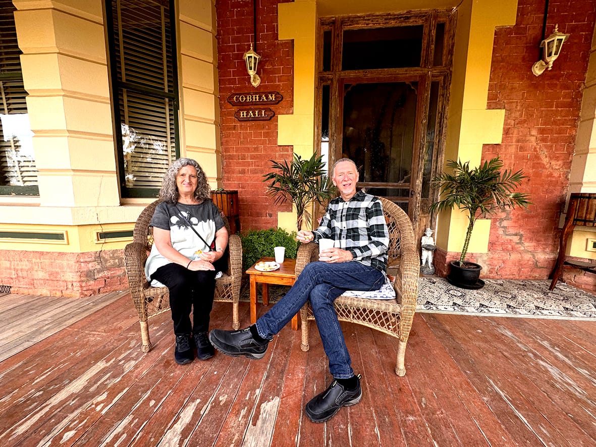 Through Glenloth and Teddywaddy... Golden Grains Museum Hosts Memorable Tour
