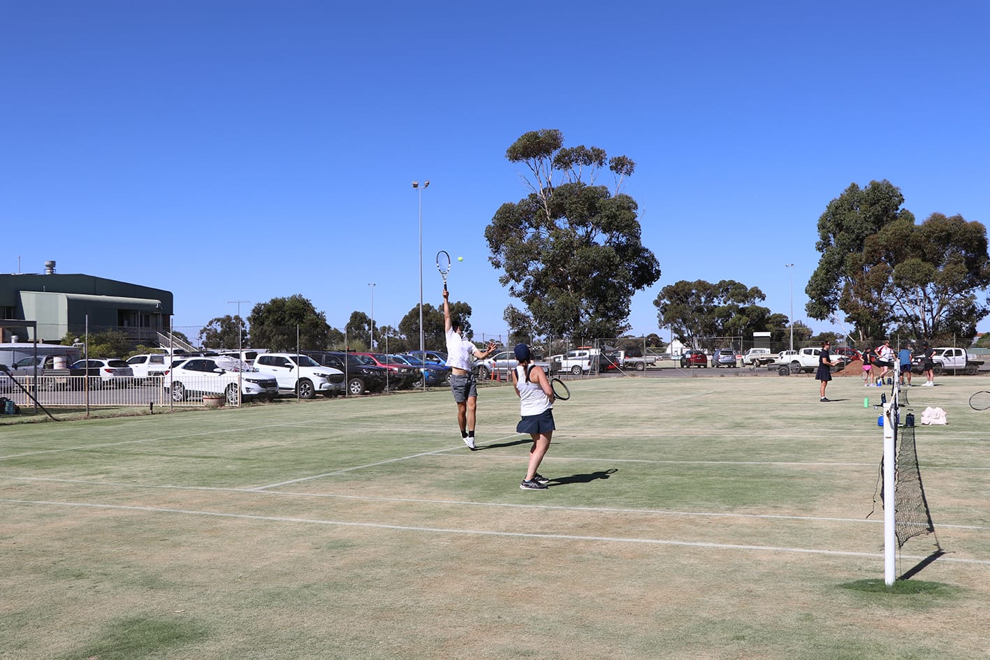 Birchip Tennis Teams at St. Arnaud