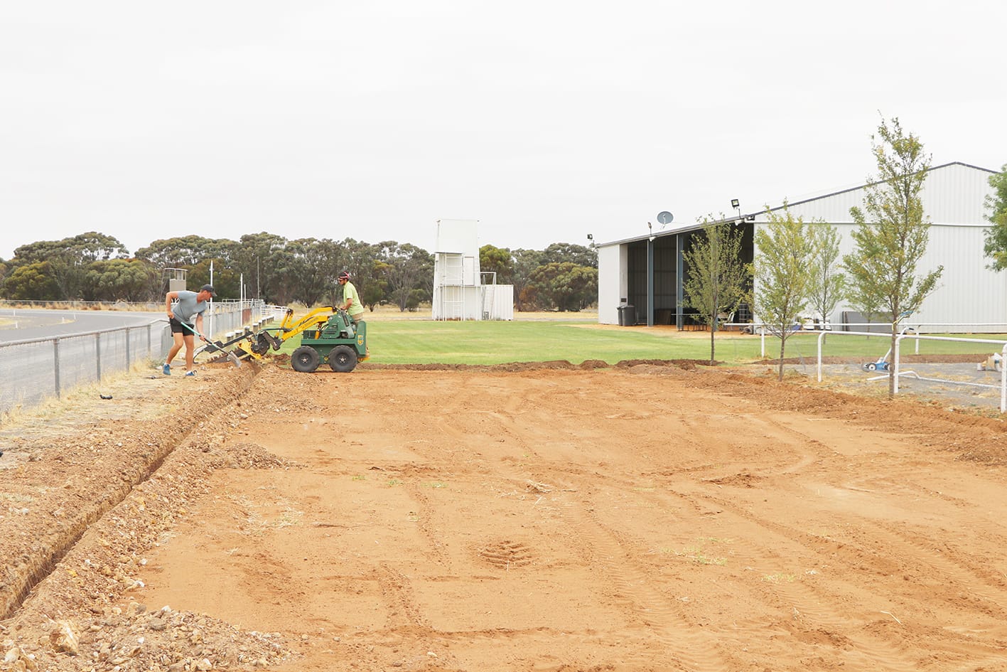 Birchip Prepares for Harness Cup