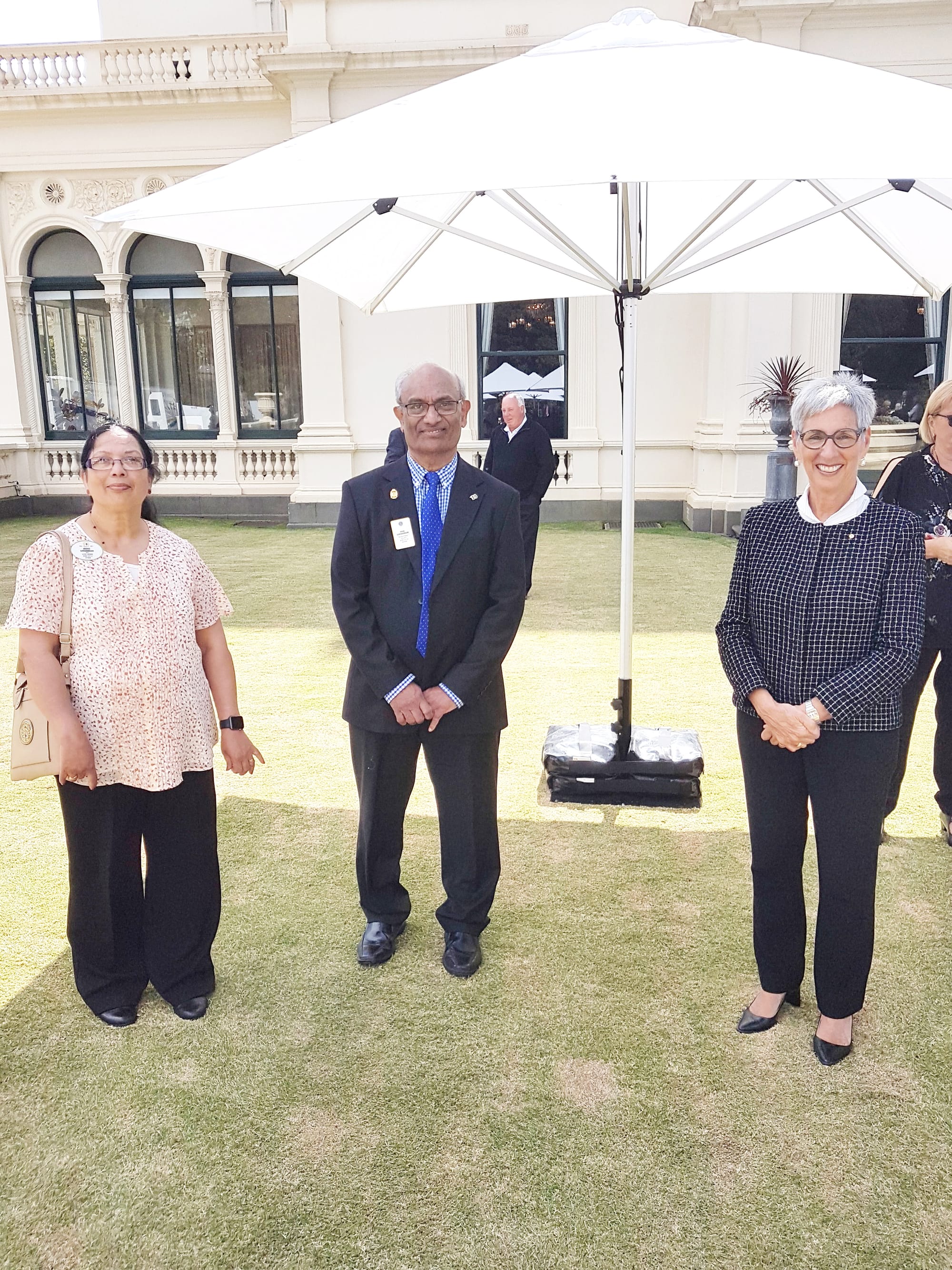 Lions at Skin Cancer Unit Launch