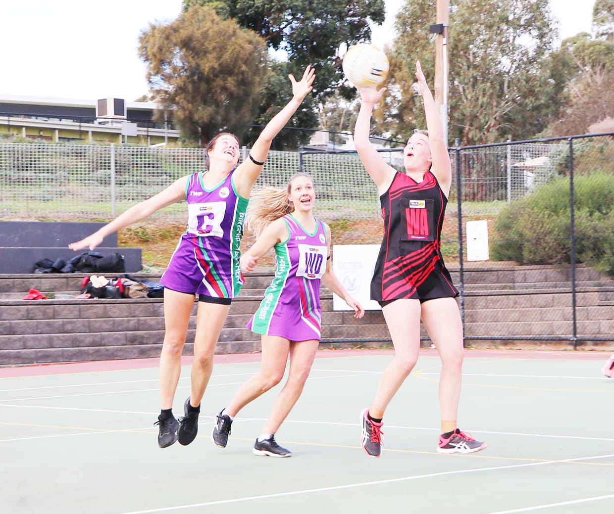 Bulls’ Netballers At Wedderburn