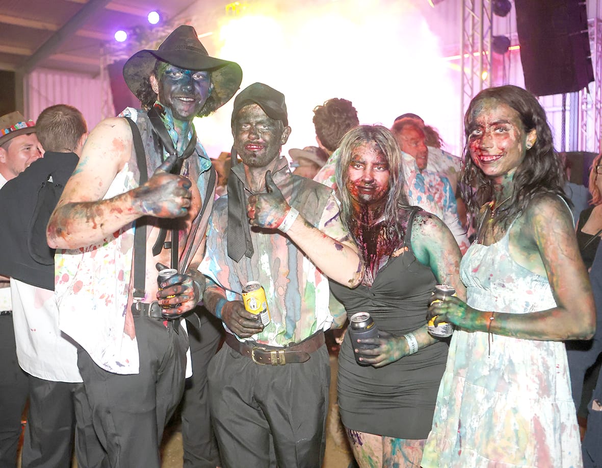 Ben Welsh, Ben Baumgartner, Rochelle Carydakis and Cynthia Grant.