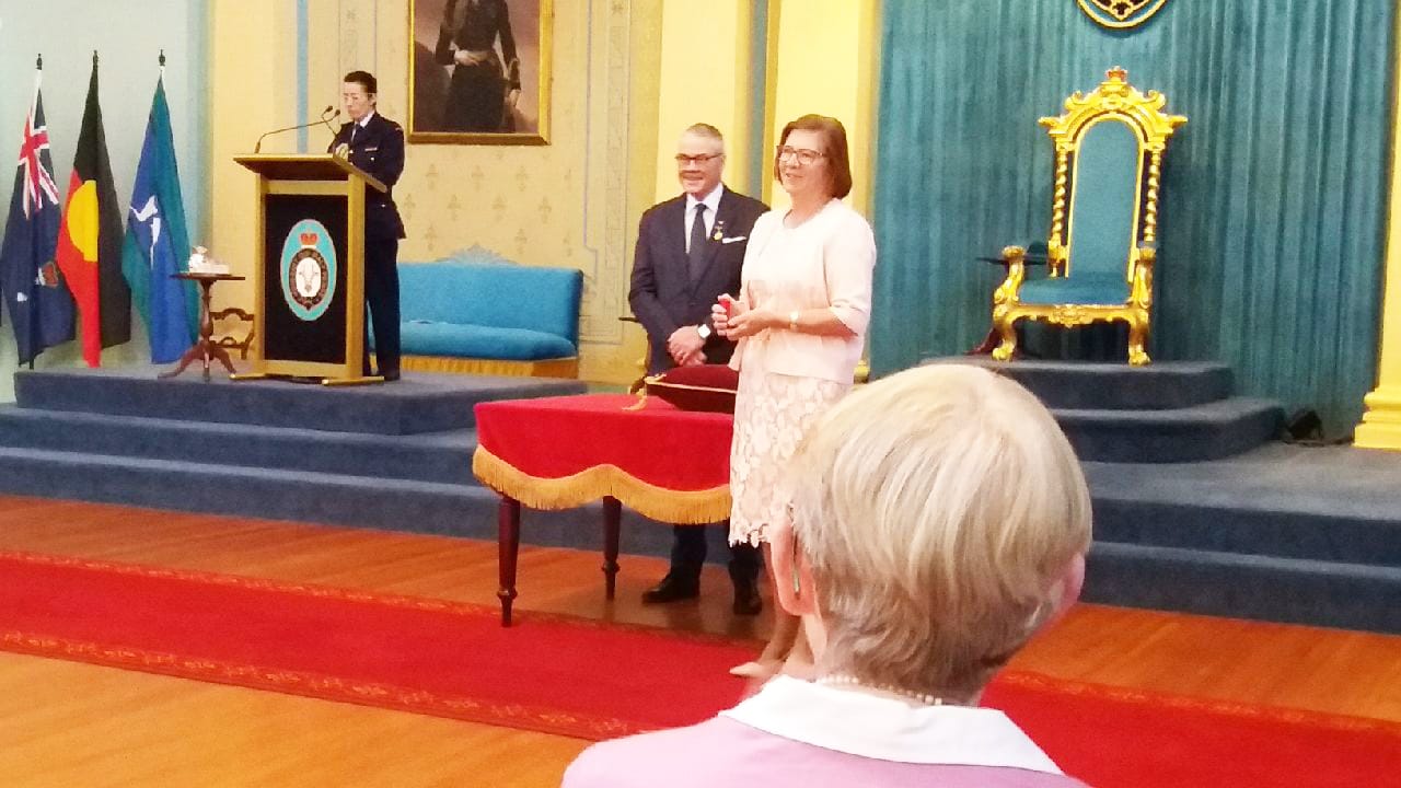 Janet’s Red Cross Service Award