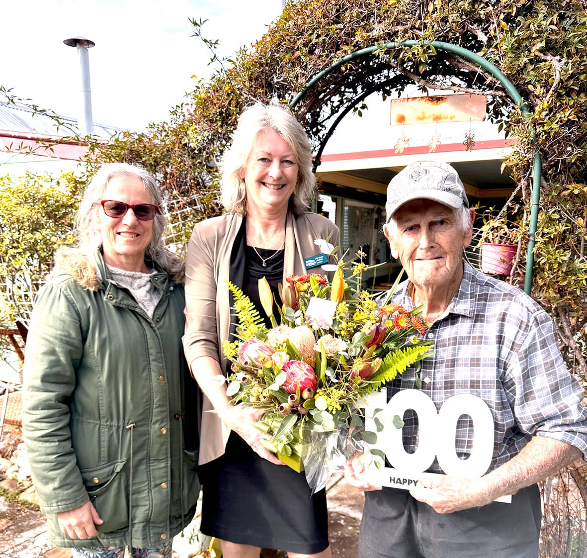 Kevin Joins the Centenarians