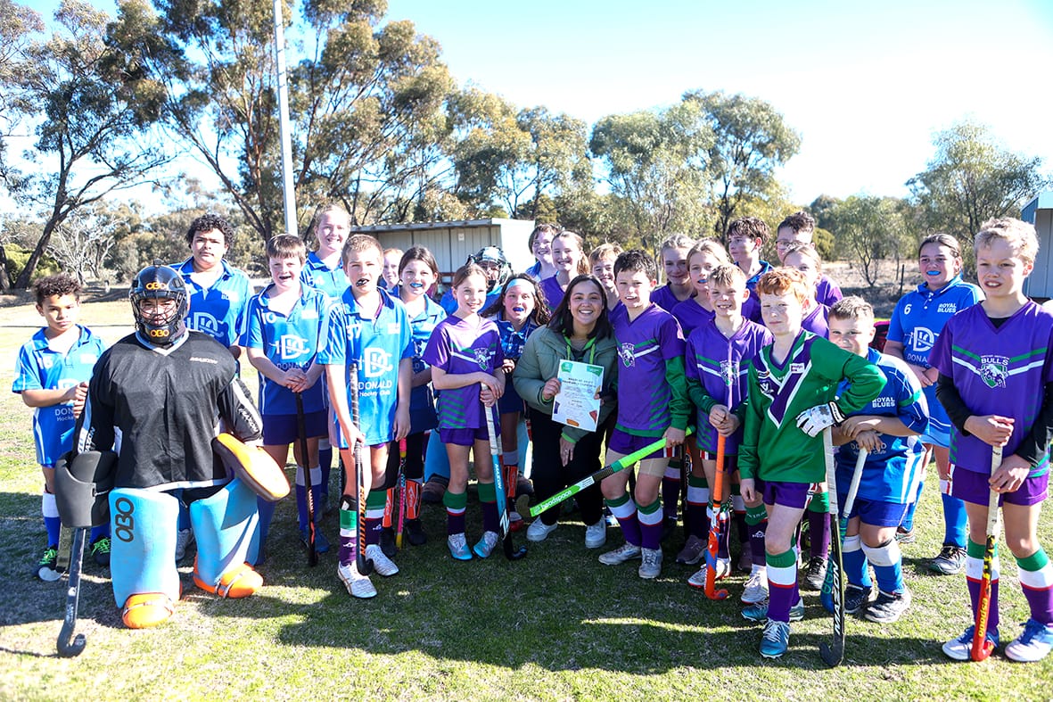 Bulls Dominate Under-12s Hockey