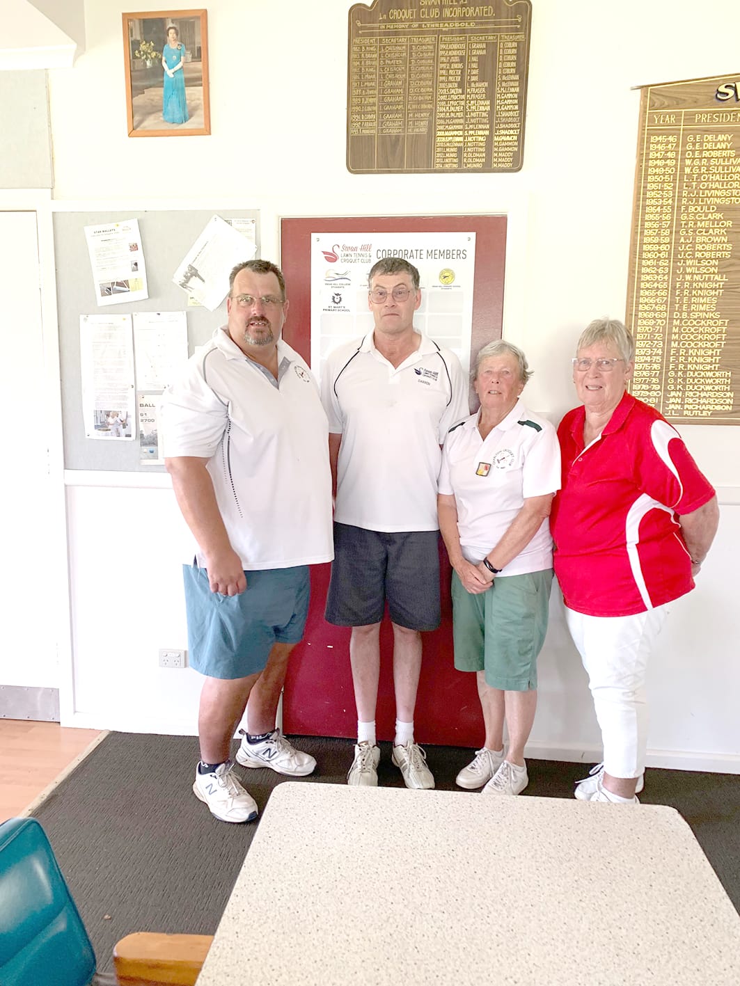 Charlton Players at Croquet Championships