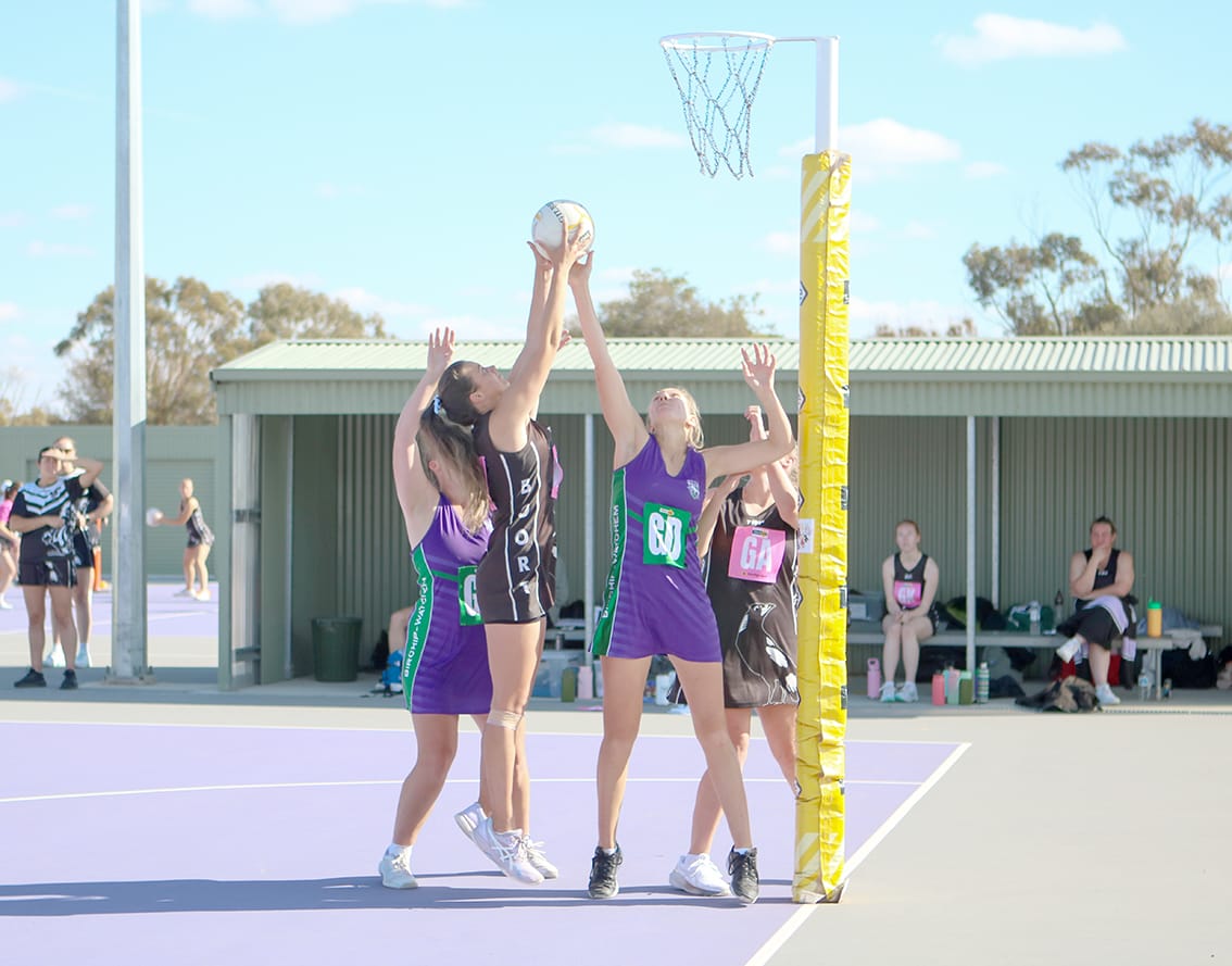 Bulls Netballers On Target