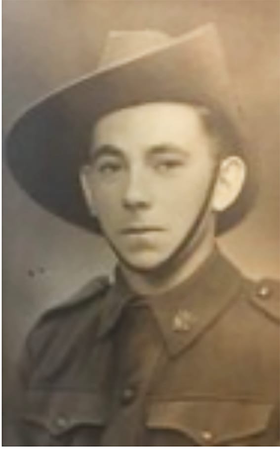 Ian Elder, 1943.