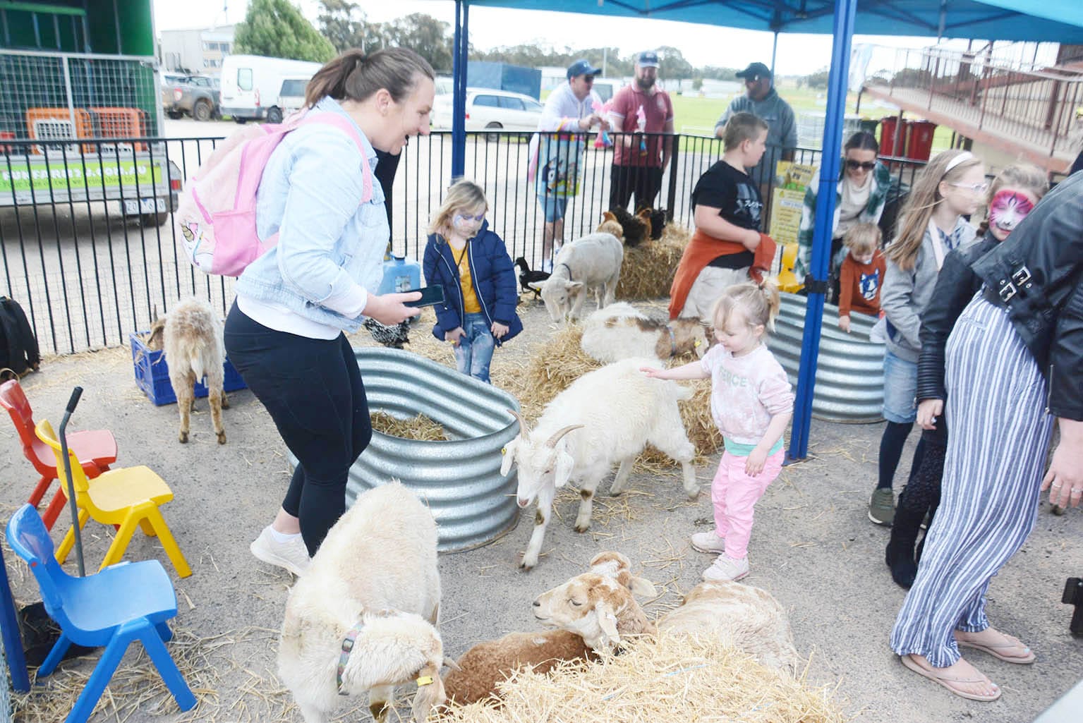 Saturday at the Donald Show — from Shearing to Sideshow Alley