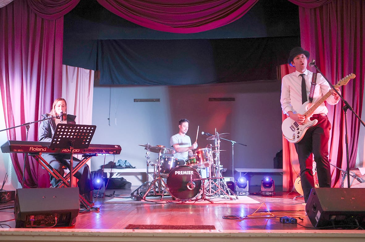 Buloke Prom Band: Eleanor Parry, Josh Pellegrino, and Brodie Glen.