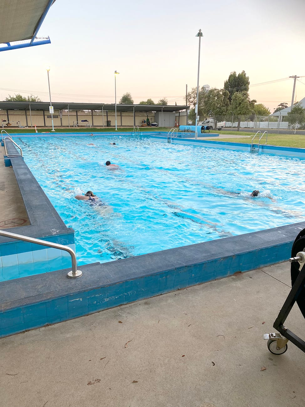 Morning Swimming and Aqua Exercise